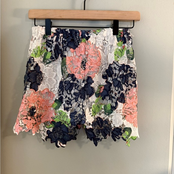 Hot & Delicious High Waist White and Pink Shorts - Picture 1 of 7